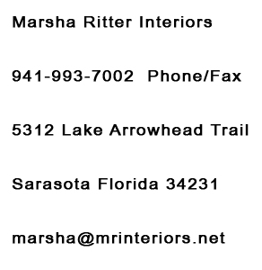 Marsha Ritter Interiors - Contact